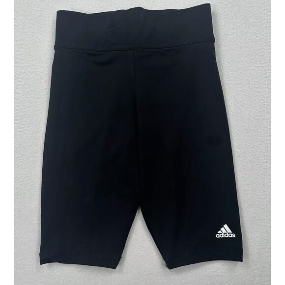 Adidas Women's Compression Bike Shorts Size XS Black HB4813 NWT - Picture 1 of 5